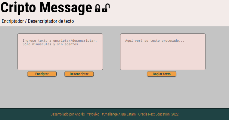 proyecto encriptador de texto